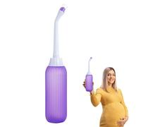 Bottiglia per bidet da campeggio - 500 ml Femmina Postpartum Bottiglia di Pulizia Postnatale, Bidet portatile con Borsa di stoccaggio Viaggio Squeeze Uso Igiene Personale Feminista Bottiglia Bidet