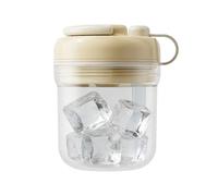 Bottiglia Per Cubetti Di Ghiaccio, 2 In 1 Ice and Cube Bottle Per Cubetti Di Ghiaccio, Bevuta Direttamente, Facile Trasportare, Stampo Ghiaccios, Adatta Per Succhi, Caffè, Whisky, Bevande