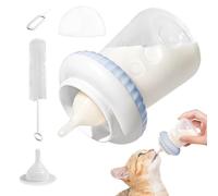 Bottiglia per gattini, bottiglia per cuccioli, in silicone, rimovibile, facile da pulire, per procioni e animali domestici di età compresa tra 0 e 45 giorni