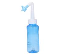 Bottiglia per il risciacquo del seno, detergente per lavaggio nasale irrigazione a pressione per la cura del naso di bambini adulti - Kit per il risciacquo del seno