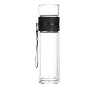 Bottiglia Per Infusore Per Tè In - D'acqua In Con Foglie Sciolte Ceratore Da Tè, Matraccio Premium Borosilicato, Di Alluvione Dei, Per Casa, Viaggio | Bottle Home Office Di