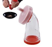 Bottiglia per macina sesamo, dispenser 2 in 1 e macinino per semi di sesamo, contenitore trasparente da cucina con coperchio sigillato, per cucinare e cuocere a casa (5,7 x 12,9 cm)