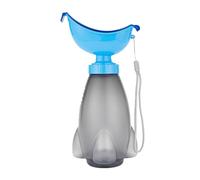 Bottiglia per orinatoio femminile, ergonomico, da viaggio, 9,94 x 23,45 cm, ad alta capacità, a prova di fuoriuscite, portatile, con coperchio, dispositivo riutilizzabile per campeggio, guida