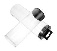 Bottiglia per palline da tennis portatile con supporto trasparente per palline