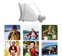 Bottiglia per pipì Viaggio, Orinatoio per Auto Portatile Facile Pulire per Uomini e Donne per Viaggi, Campeggio, Guida