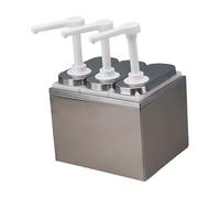 Bottiglia per pompa per condimenti Dispenser per pompa per condimenti da 1,4