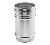 Bottiglia per spezie da cucina in acciaio inox con coperchio rimovibile, contenitore per sale pepe condimento per cucinare barbecue (L)