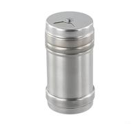 Bottiglia per spezie da cucina, in acciaio inox, dispenser per condimenti con coperchio rimovibile, contenitore per sale pepe condimento per cucinare barbecue (S)
