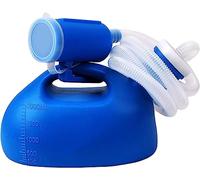 bottiglia per urina da uomo， Bottiglie di urina for uomo Vasino portatile for pipì da 2000 ml for orinatoio da uomo, casa, campeggio, viaggio in auto con tubo lungo 1,6 m