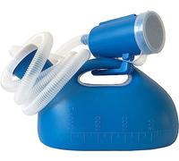 bottiglia per urina da uomo， Orinatoio da letto for uomo, vasino, bottiglia da 2000 ml, con tubo da 1,6 m, for anziani di sesso maschile
