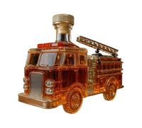 Bottiglia per Whisky - 300 millilitri Contenitore da Bar a Forma di un Camion dei Pompieri | Decanter da vino | Per Bar Della Casa Armadietto Cocktail Party Giorni Festivi Ristorante