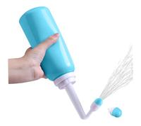 Bottiglia perineale per cure postpartum, 500 ml di bottiglie peri portatili portatili con copertura, elementi essenziali postpartum per nuove mamme perineali recupero e pulizia, sky-blu ...