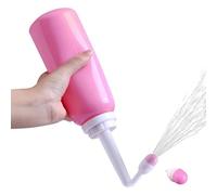 Bottiglia perineale per cure postpartum, 500 ml di bottiglie peri portatili portatili con copertura, elementi essenziali postpartum per nuove mamme perineali recupero e pulizia, bottiglie peri