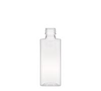 Bottiglia PET da 250 ml 'Karl', quadrata, plastica, bocca: PP 28