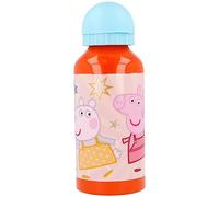 Bottiglia In Alluminio Per Bambini Da 400 Ml, Aluminium, Peppa Pig