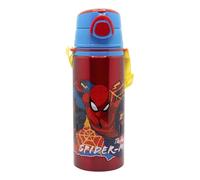 Spiderman Borraccia in Alluminio 730ml con Cannuccia Bambini n/termica