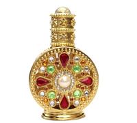 Bottiglia Profumo Vintage Da 12 Ml Contenitori Olio Essenziale Riutilizzabili Vuoti Vintage Retrò Bottiglia Decorazione Nozze Per Feste Regalo Bottiglie Olio Essenziale Espositore Vuoto