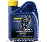 Bottiglia Putoline Dot 4 Brake Fluid 500 ML Moto Motore Ricambi Ciclomotore