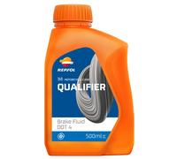 Bottiglia Repsol Qualifier Brake Fluid Dot 4 500 ML Moto Motore Ricambi