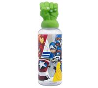 BOTTIGLIA RIUTILIZZABILE FIGURITA 3D 560 ML | AVENGERS SEVEN WONDERS HULK