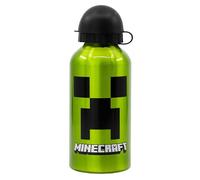 BOTTIGLIA RIUTILIZZABILE IN ALLUMINIO DE 400 ML | MINECRAFT CREEPER GREEN