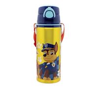 BOTTIGLIA RIUTILIZZABILE POP UP IN ALLUMINIO CON TRACOLLA 730 ML | PAW PATROL BOY RESCUE PUPS