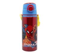Spiderman Borraccia in Alluminio 730ml con Cannuccia Bambini n/termica