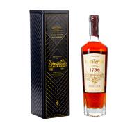 Bottiglia Rum Santa Teresa Solera 1796 con scatola latta