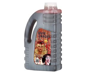 Bottiglia sangue finto per trucco horror vampiro da litro