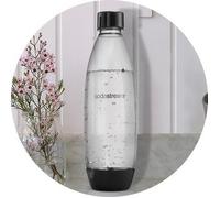 Bottiglia Sodastream Fuse nera 1 L - confezione da due