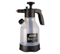 Bottiglia spray ad alta pressione da 2 litri con misurino per prelavaggio e schiuma da neve, struttura in plastica con guarnizioni e tubi di ricambio per prestazioni costanti