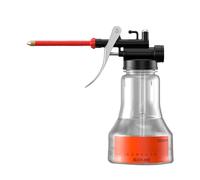 Bottiglia spray lubrificante - 350 ml Oiler per la cura meccanica | Design compatto in acciaio al carbonio e PET con impugnatura ergonomica e controllo preciso del flusso per cuscinetti, cerniere e