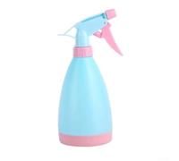 Bottiglia spray per piante in plastica per interni, compatta, per uso domestico, con spruzzatore pneumatico, ugello per nebbia per piante da interni ed esterni, blu e rosa, 21,1 x 8,4 cm (blu, 21 x