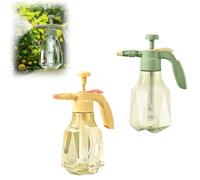 Bottiglia spray trasparente a pressione, grande capacità, spruzzatore portatile da giardino con ugello regolabile, bottiglia spray ad alta pressione per la pulizia della casa, giardino, dettagli e