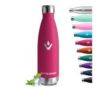 Bottiglia Termica 750ml, Borraccia Acciaio Inox, Senza BPA, Riutilizzabile, a Prova di Perdite, Borraccia Termica per Bambini, Ragazze, Scuola, Viaggio, Adulto, Outdoor, Doppia Parete Isolante