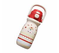 Bottiglia termica cartoon, acciaio inox, portatile, doppia bevanda, per bambini