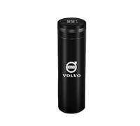 Bottiglia Termica con Auto Stemma Logo Emblema per Volvo C70,Acciaio Inox Borraccia Sottovuoto Tazza Isolante Perdite Viaggi Acqua Calde e Fredde Borracce Auto Regalo Accessori