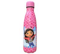 CARTOON Bottiglia termica in acciao inossidabile Gabby's Dollhouse borraccia con tappo svitabile per bambine ragazze 500 ml