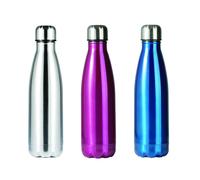Bottiglia termica per bevande calde/fredde in acciaio inox cl.50