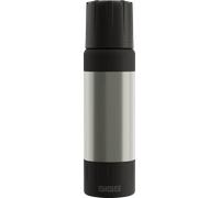 SIGG - Borraccia Termica in Acciaio Inox Spazzolato- Thermos Alpine Star con Bicchiere - 20h Caldo, 72h Freddo - Compatta e Resistente - Antigoccia, Senza BPA - Outdoor, Campeggio & Escursioni - 0,75L