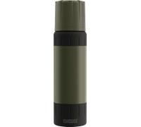 SIGG - Borraccia Termica in Acciaio Inox - Thermos Alpine Star, con Bicchiere - 20h Caldo, 72h Freddo - Compatta e Resistente - Antigoccia - Senza BPA - Outdoor, Campeggio & Escursioni - Verde - 0,75L