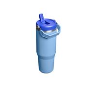 STANLEY Bottiglia Termica Iceflow con Cannuccia Ribaltabile 2.0 0,7L (Blu Cielo)
