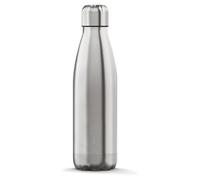 The Steel Bottle - Bottiglia termica in Acciaio Inox, Isolamento sottovuoto a doppia parete, Capacità 500 ml, Chiusura Ermetica, borraccia portatile (Argento)