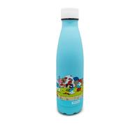 Bottiglia Termica Villaggio dei Puffi - 500 ml, Doppia Parete in Acciaio Inossidabile.
