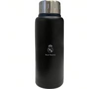 Bottiglia Thermos in Acciaio Inossidabile da 500 ml Real Madrid Premium - Bottiglia portatile con licenza ufficiale - Design ergonomico - Ideale per l'idratazione quotidiana - Materiale resistente - C