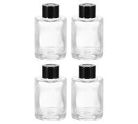 Bottiglia vetro diffusore vuota 80ml/2.7oz 3.4"x2" per fragranze 4pz