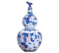 Bottiglia Vino Vuota in Ceramica, Elegante a Zucca per Casa | Contenitore Riutilizzabile Coperchio Sigillante, Stile Retrò Semplice, per Vino Fatto in Casa e Vodka