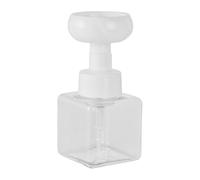 Bottiglia vuota in schiuma a forma di , 450 ml, dispenser di sapone liquido in schiuma vuota, dispenser di sapone liquido per le mani, bottiglia sostenibile per bagno, cucina e bottiglie vuote