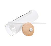 Bottiglie Acqua Boccioni Bere Tazza Tazze Trasparenti Con Coperchi