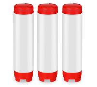 Bottiglie da Spremere nel Plastica Invertite da 16 Oz, Erogatore con Valvol4557